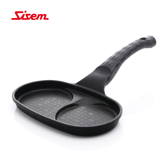 시샘 인덕션 플렉스 IH 2구 에그팬, 23cm, 1개