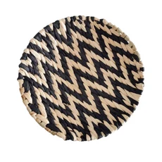 콤비 벽걸이 장식 등나무 잔디 직조 거실 배경 요리 홈 데코, 01 diameter 20cm, 04 5