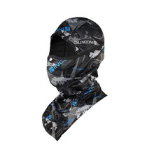 INCONTRO 防曬防塵面罩, 地圖黑色, 1件