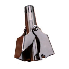 JSS 鈍利 鼻毛修剪器 安全圓頭 手動操作, 白色, 單個/附收納盒