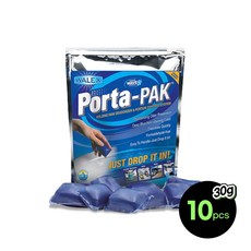 포타팩 용변분해제 PORTA-PAK 10개팩, 블루, 10개