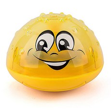 욕실 수영 를위한 전기 가벼운 목욕 욕조 스프레이, Yellow ball, 1개