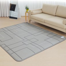 로또 한일 모노륨 거실 전기장판 매트 25년형 무자계 카본 열선 1인용 2인용 사이즈, 110, 브라운