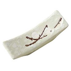 엠토이 유약 채색 세라믹 수저받침, 그린, 1개