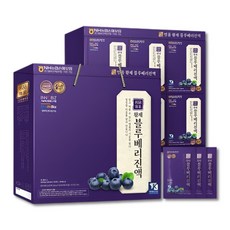 미국산 블루베리 진액 블루베리 엑기스 착즙주스, 60ml, 30