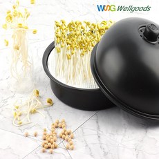 웰굿즈 가정용 콩나물재배기+국산 콩나물콩(1회분) 집에서 키우기, 콩나물재배기만, 1개