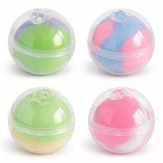 왁스 뿌수기 말랑이 스퀴시 주물럭 6개 왁싱볼 주물럭 피젯토이 말랑이 촉감놀이 판촉물 단체선물 왁뿌 dew+57177Az