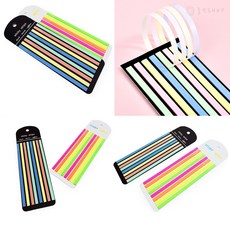 올짱 형광 인덱스 메모 스티커 반투명 강조탭 플래그노트 형광인덱스, 파스텔혼합