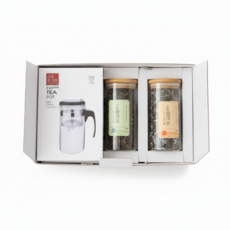 운남보이차 국화차 금은화차 유리병 초코렛 티포트 선물 세트, 8g, 2개, 15개입