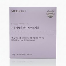 메디온 정품 서플리케어 엠디씨 이노시톨 4000mg 엽산 비타민B 153g, 1개, 30회분