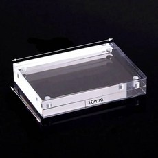 아크릴액자 투명 프레임 마그네틱 액자 포스터 디스플레이 스탠드 책상 홈 데코 인테리어 3mm 5mm 1 PC, [04] thickness 10mm
