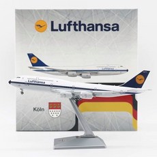 1:400 Lufthansa 747-8i D-ABYT 飛機模型, 1個