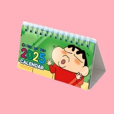 짱구 2025년 캘린더, 1개, A_미니(그린)