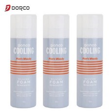 (형제)도루코 쿨링 쉐이빙 폼 멘즈 우디 면도크림, 210ml, 3개