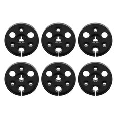 빈 테이크 업 릴 투 테이프 허브 컨트롤러 NAB 허브 교체 레코드 센터 0.6cm(1/4인치) 17.8cm(7인치) 레코더용 (블랙) 135936, 빈 테이크 업 릴 투 테이프 허브, 컨트롤러, NAB