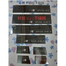 Avalon 補土刮板, 1套