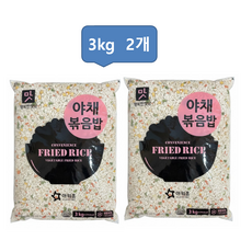 [다만세푸드] 아워홈 야채볶음밥 3kg x 2개 / 대용량 냉동 볶음밥
