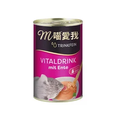 M 喵愛我 寵物飲品 鴨肉口味 罐裝, 135g, 1個, 喵愛我滋養肉汁-鴨肉