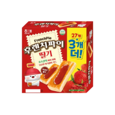 해태 후렌치파이 딸기 실속팩, 384g, 1개