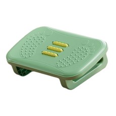 인체공학적 마사지 발받침대 내구성 높이 조절 가능 책상 아래 다리 분리형 침실, 02 Green