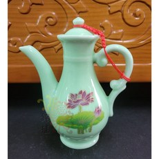 錦桂 青瓷 荷花 茶壺 酒壺 敬水壺, 1個