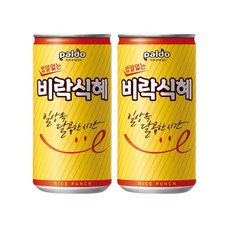 팔도 밥알없는 비락 식혜, 175ml, 40개