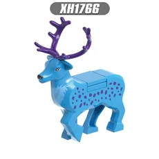 MOC 중상 기사 말 빌딩 블록 까마귀 늑대 워호스 독수리 사자 그린 드래곤 전사 벽돌 장난감 어린이 선물