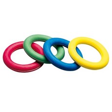 링던지기 4개 17cm 고무 링굴리기 걸기 키즈 어린이 아동 유아 키드짐