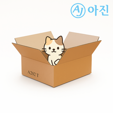 아진 택배박스 우체국 편의점 낱장 포장 상자 소형 대형 박스 1매, B205, 1개