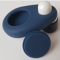 GPS 위치 추적기 고급 케이스 애견 용품 반려견 고양이 산책 외출 용품 시니어 미아 방지, 1개, 화이트