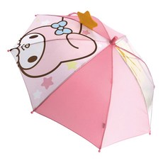 Sanrio My Melody Aurora Bling Solid 47 傘女孩嬰兒兒童兒童長度 47 厘米生日禮物慶祝回饋禮物