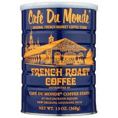 Cafe Du Monde 프렌치 로스트 다크 커피 368.5g(13온스)