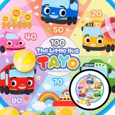 타요 소프트 다트 완구세트 안전다트 가족게임 실내용게임 스포츠완구 타요버스 실내놀이 어린이장난감 놀이기구