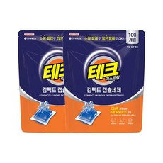 테크 익스트림 컴팩트 캡슐세제, 100개입, 2개