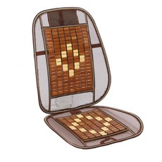 오나스 대나무 등받이 시트 책상의자커버