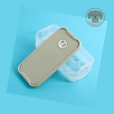 마블네 날짜표시 계란보관용기 10구 그린 에그홀더 여행용 뚜껑있는 계란보관함