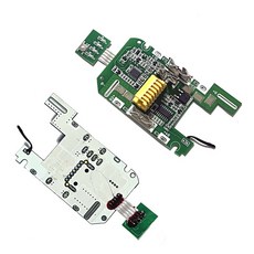 호환Makita BL1830/1850/1860 리튬 배터리 충전 보호 보드 PCB 회로 기판 단락 표시기, 02 Circuit Board