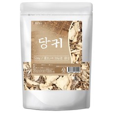 건강중심 말린 당귀 뿌리 차 수입, 1개, 500g