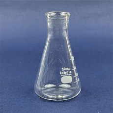 보급형 유리 삼각 플라스크 flask, 1개, 200ml