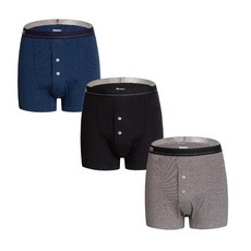 【Pincers品麝士】精梳棉休閒平口褲5入組，純棉透氣四角褲，五片式剪裁美式寬鬆男士內褲