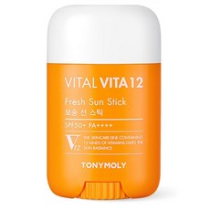TONYMOLY Vital Vita12 清爽防曬棒 SPF50+ PA++++ 22g, 1個