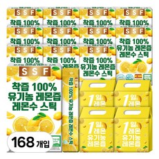 유기농 레몬즙 레몬수 스틱 100% 착즙 원액, 280g, 12개