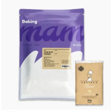 백설 아티장밀가루 박력마일드 소분, 1개, 2kg