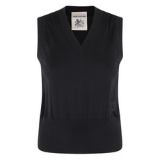 세미쿠튀르 V넥 코튼 베스트
