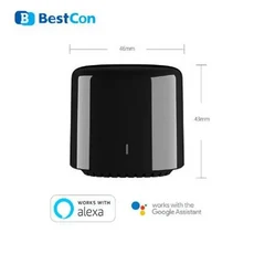 브로드링크 RM4C 미니 WIFI IR RM4 베스트콘 스마트 홈 범용 리모컨 (에어컨 TV 음성 제어 Alexa Google Ho