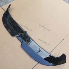 폭스바겐 골프 7 MK7 7.5 TSi GTI R 13-18 리어 트렁크 스포일러 립 호환, TSi Matt Black