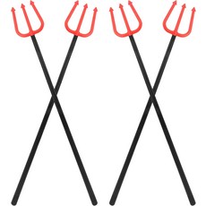 할로윈 코스프레 파티를 위한 하콘바 4팩 40인치 데빌 피치포크 악마 트라이던트 코스튬 액세서리