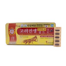 6년근고려진생골드캡슐 (인삼캡슐)120캡슐 X 5개_JL2510310824, 120정, 5개