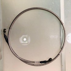 CJ 電動車機車碟剎油管組，適用ABS系統，提升制動性能與安全性, 1個, Gray 100cm