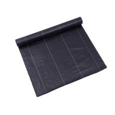잡초 비닐 과수원 멀칭 매트 방지 농사용 텃밭 제초 부직포 필름, 1.5m x 100m